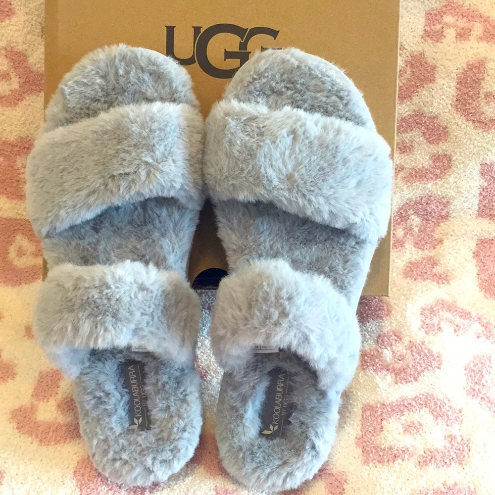 Koolaburra by UGG New Grey Slides Women’s Size 10